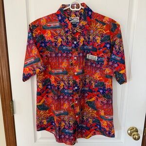 Party Shirt International NEW Woodward, Park City Multi-Color “Adventure” Polo
